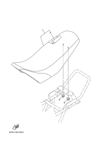 TTR90V Сиденье