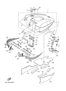 XV1900A Топливный бак