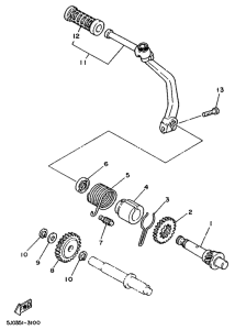 DT50MX Стартер