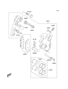  Передний суппорт