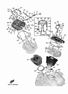 XV1900FDD Цилиндры