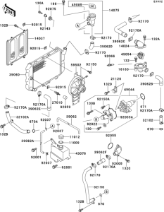 EX250 Radiator(1 / 2)