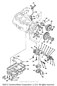XS850G Масляный насос