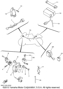 TZ250N Электрика