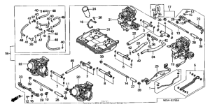 VF750C Карбюратор