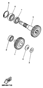 YQ50 Трансмиссия