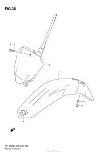  Переднее крыло