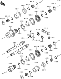 ZG1200 Валансирный вал