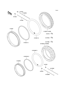 KLE500 Покрышки