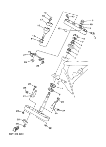 XVS400 ｽﾃｱﾘﾝｸﾞ 1