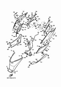 MWS125-C Боковые обтекатели