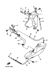 TDR125 Бак масляный