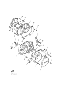 PW50 Картер двигателя