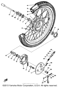 LS2 Переднее колесо
