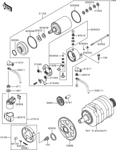 EX250 Стартер