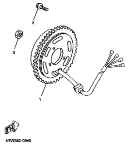 TZR50 Генератор