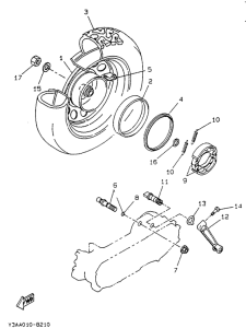 CW50 Переднее колесо