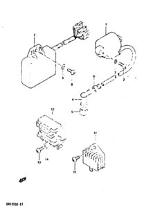 DR125 Equipo electrico