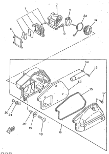 CW50RSX Впускная система