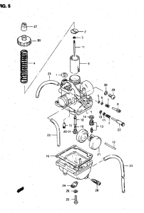 RMX50 Carburetor assy