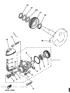 CH50 Масляный насос