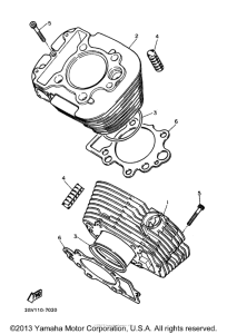 XV535SJ Цилиндры