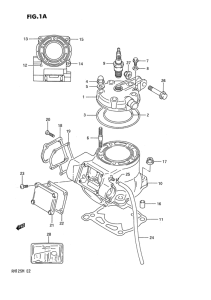 RM125 Цилиндр