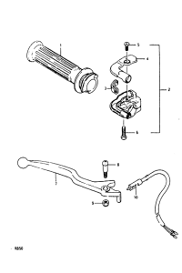 RB50 Рулевой переключатель