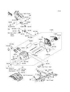 EX250 Воздушный фильтр