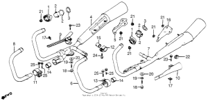 CB900 Глушитель