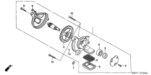 CB250 Маслонасос