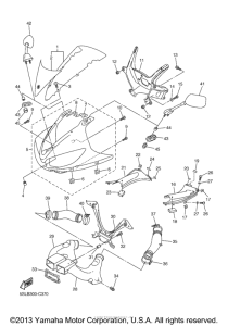 YZF-R6S Обтекатели