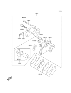  Передний суппорт