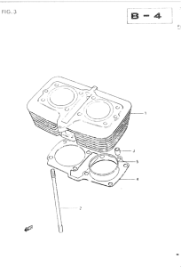 GSX400 Цилиндр