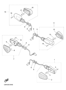 BT1100 Поворотники