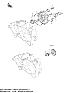 KD175 Rotary valve cover