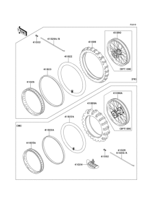 KX100 Колеса,покрышки