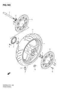 GSF650 (ABS) Transom + tube