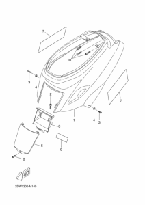 CW50E Боковая крышка