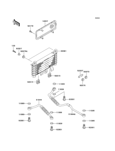 ZG1000 Масляный радиатор