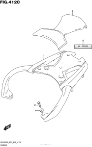 DL650 (ABS) Carrier (Dl650Al6 E03)
