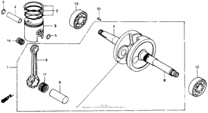 NB50 Коленвал