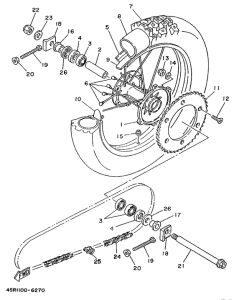  Переднее колесо