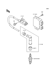 BN125 Катушка зажигания