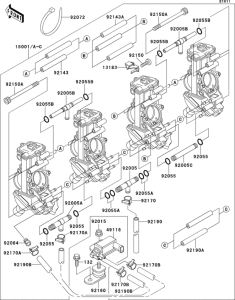 ZX750 Карбюратор