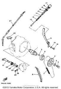 BW200EU Цепь механизма газораспределения
