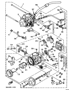 TDM850 Карбюратор