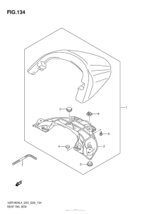 VZR1800Z Seat Tail Box (Vzr1800L4 E03)