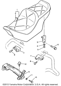 XVZ12TDK Сиденье
