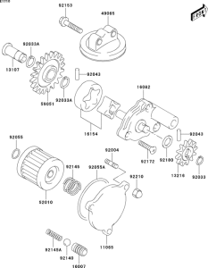  Масляный насос